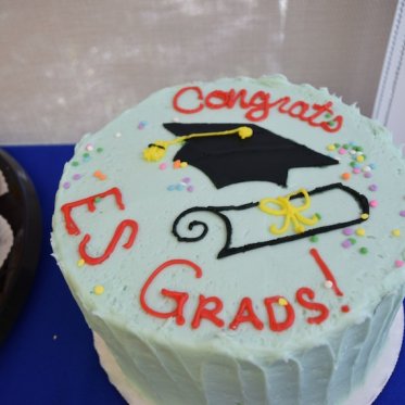 cake written congrats